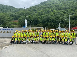社会责任｜商洛学院师生走进新京澳门葡萄城
公司镇安污水处理厂