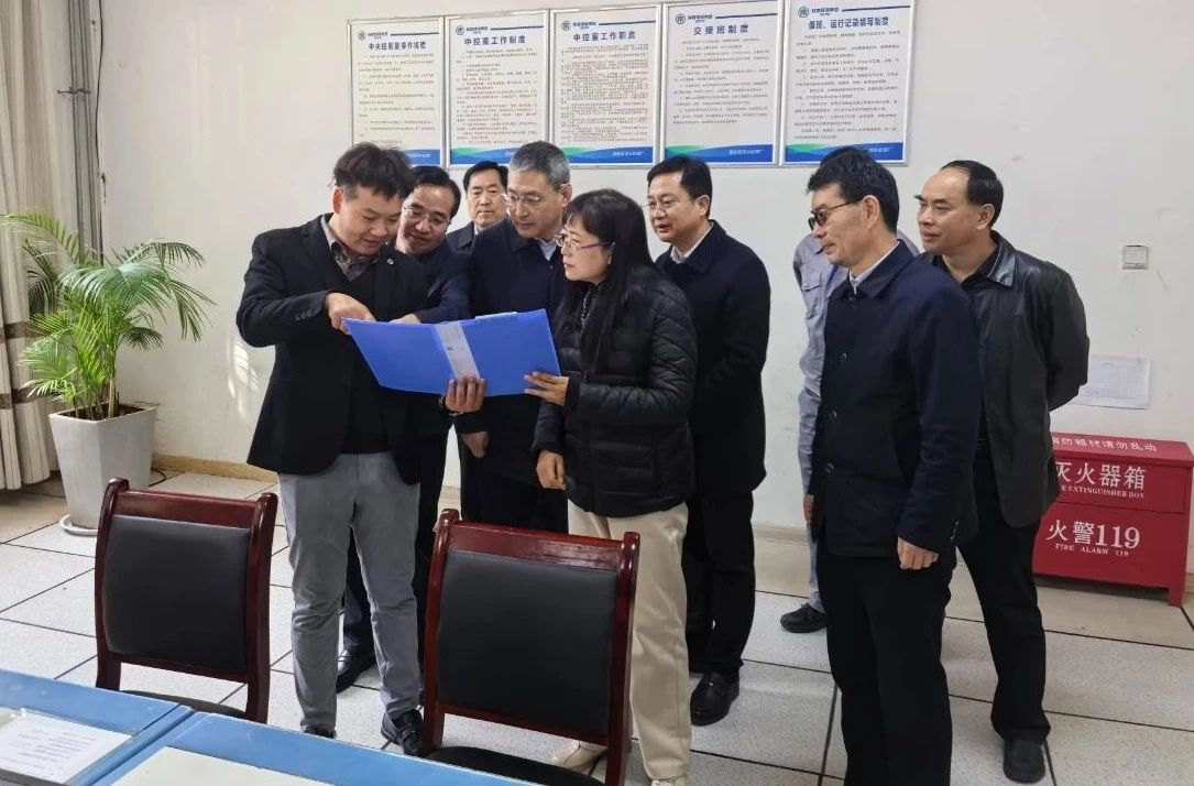 商洛市人大常委会主任陈宁到新京澳门葡萄城
公司镇安污水处理厂调研